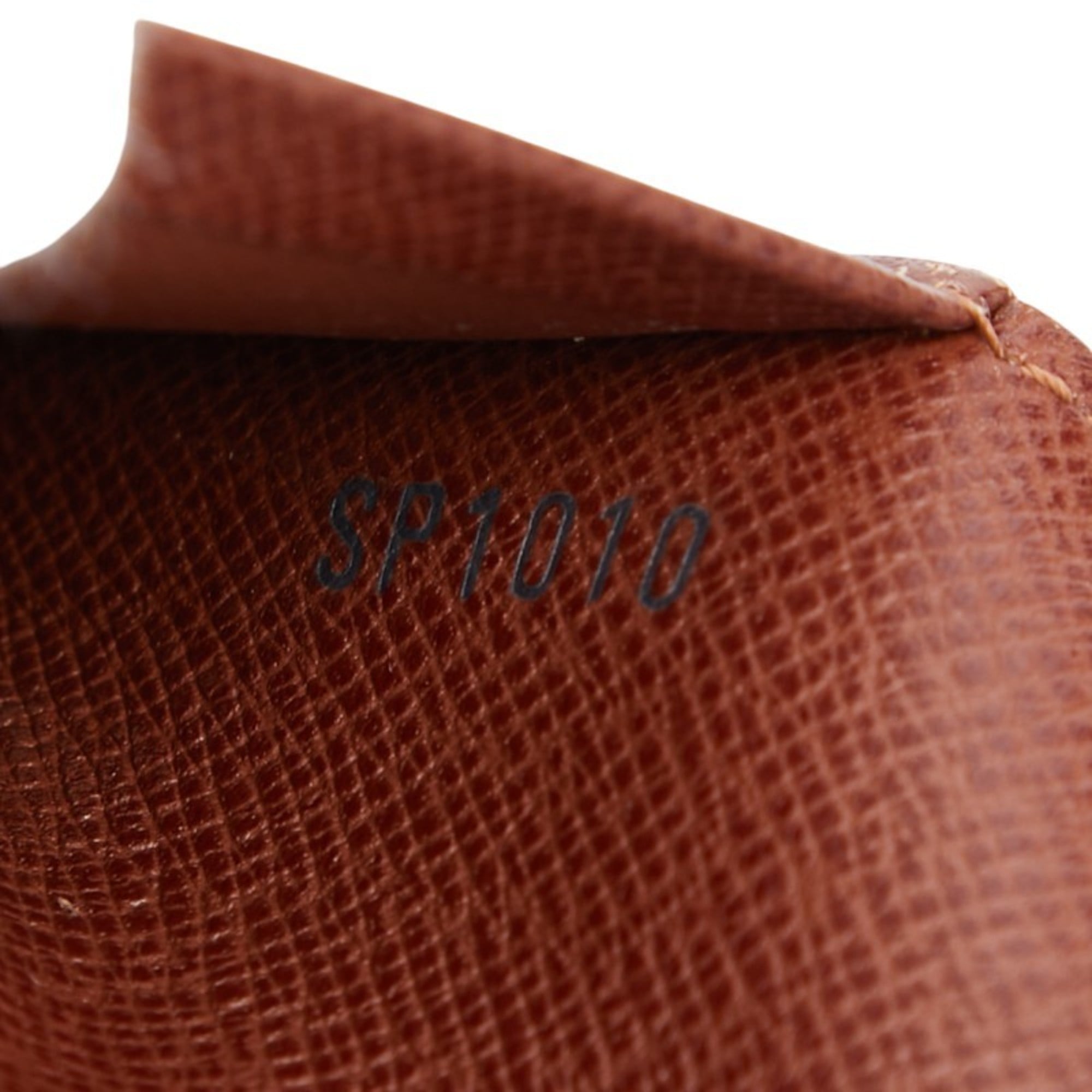 Louis Vuitton Brown Pvc Leather Wallet (Bi-Fold) (Pre-Owned)