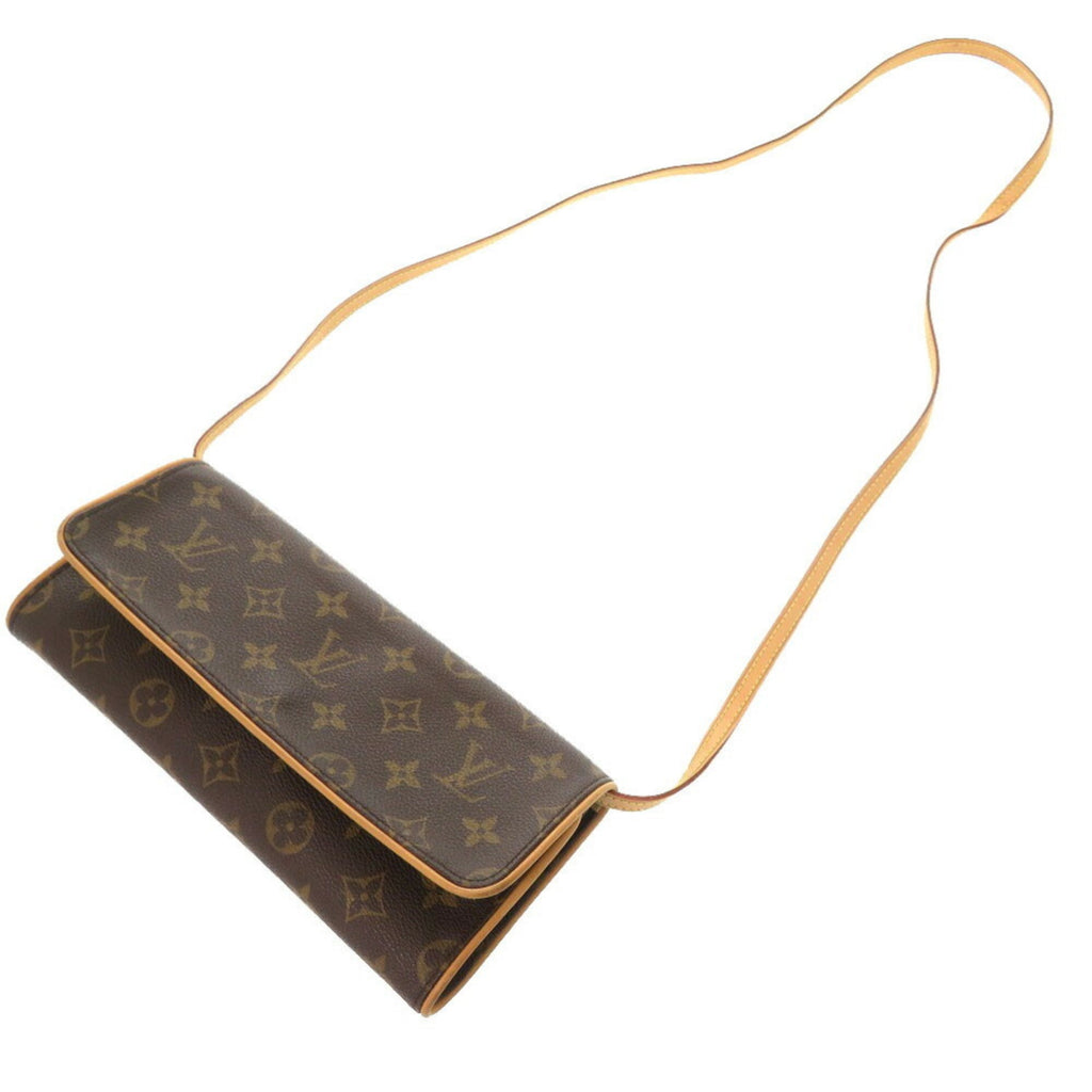 Louis Vuitton Brown Monogram Monogram Pochette Shoulder Bag (Pre-Owned)