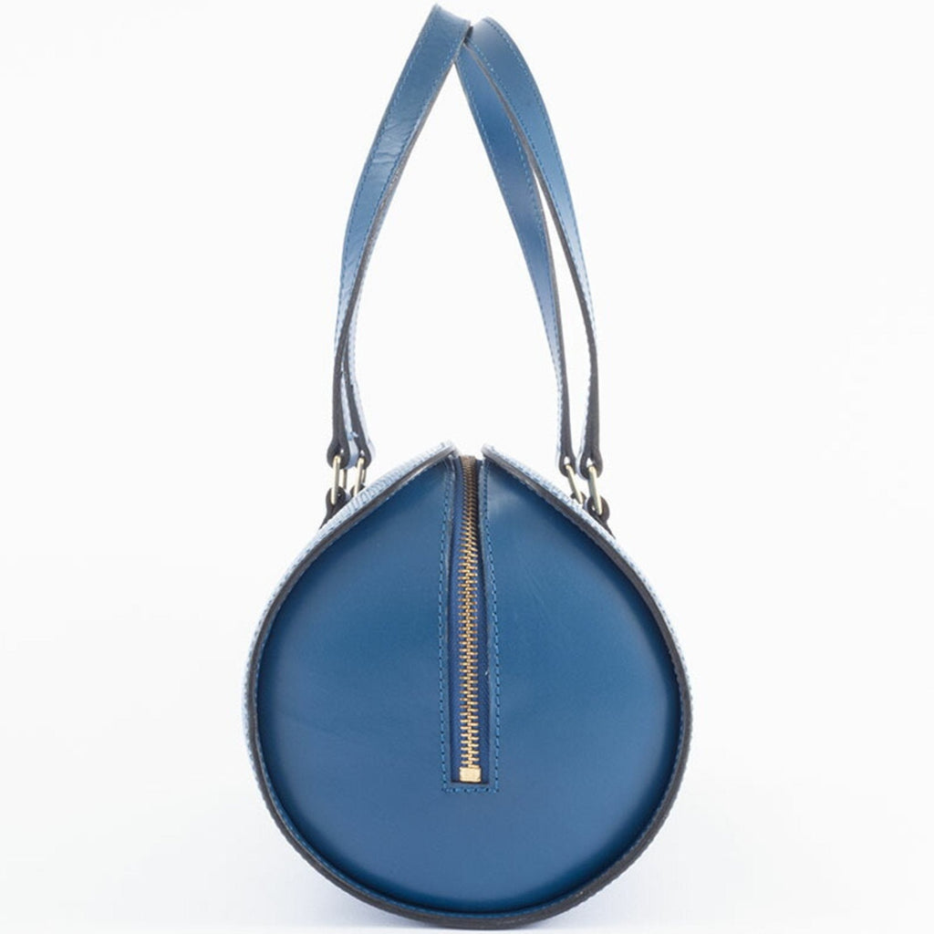 Louis Vuitton Epi Toledo Blue Epi Leather Handbag (Pre-Owned)