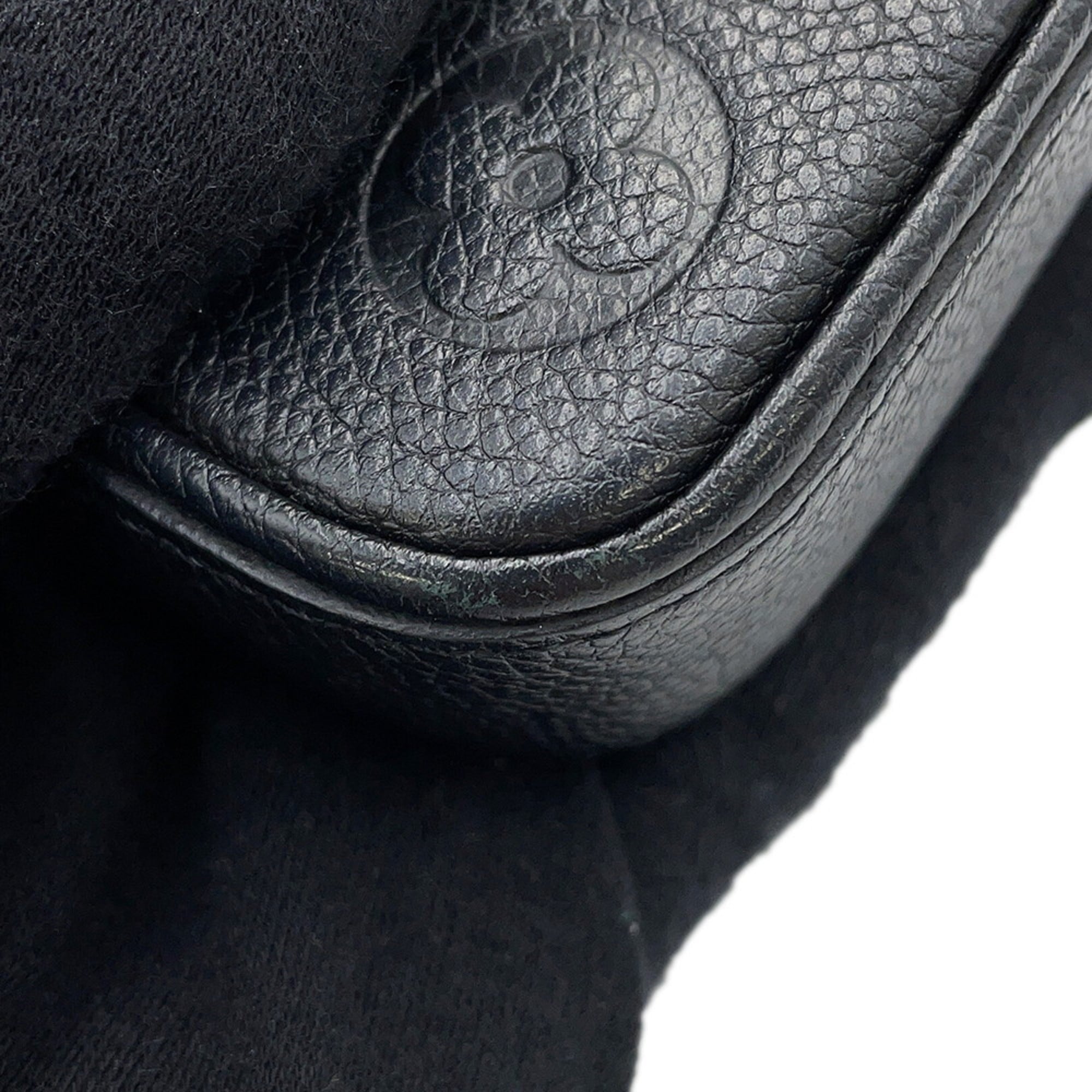Louis Vuitton Noir Monogram Empreinte Shoulder Bag (Pre-Owned)