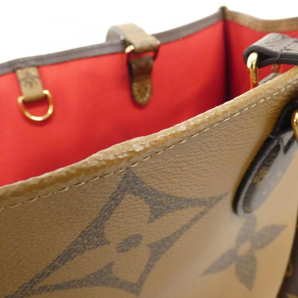 Louis Vuitton Marron Coated Canvas Handbag (Pre-Owned)