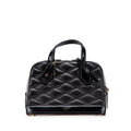 Louis Vuitton Black Leather Handbag Shoulder Bag (Pre-Owned)