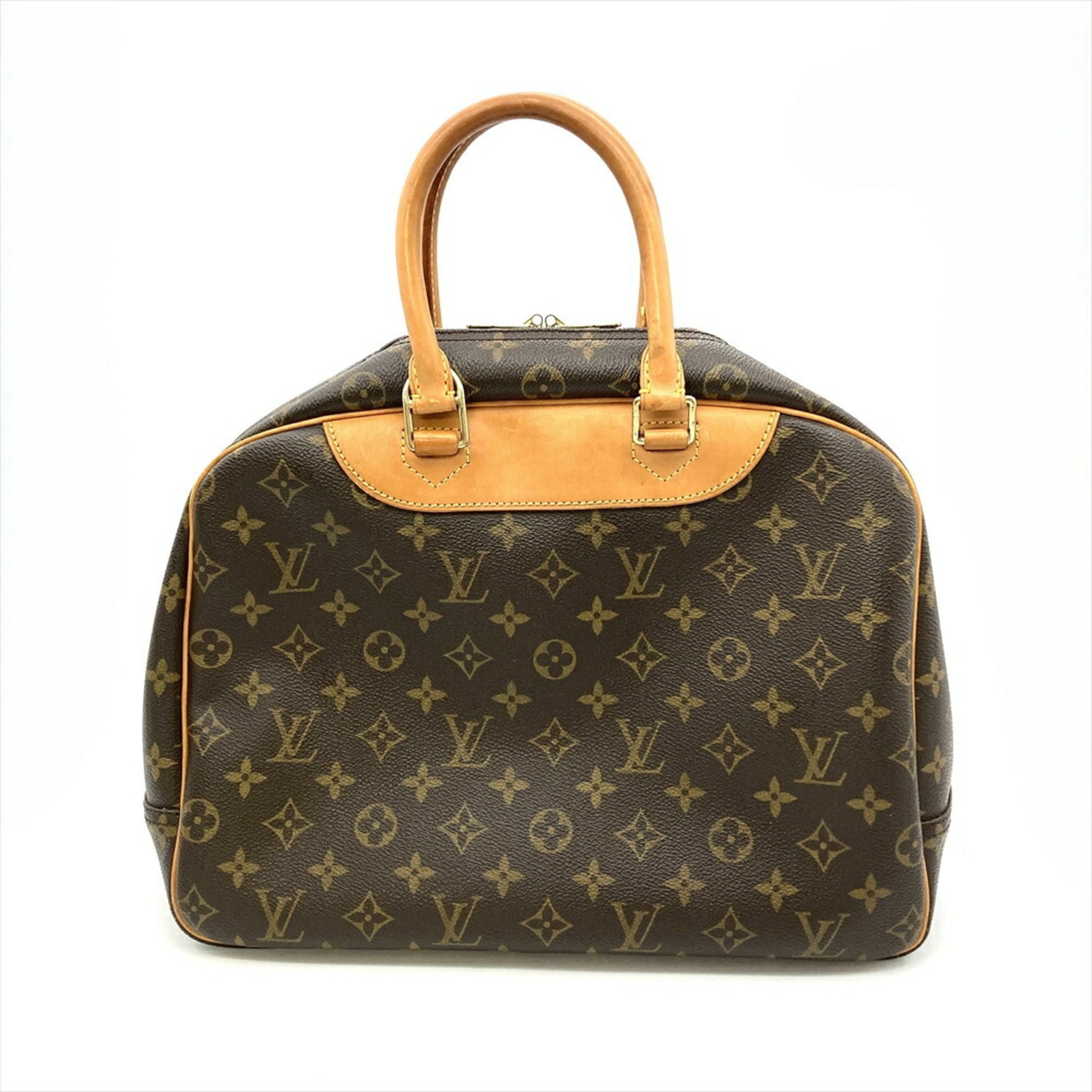 Louis Vuitton Brown Monogram Canvas Handbag (Pre-Owned)