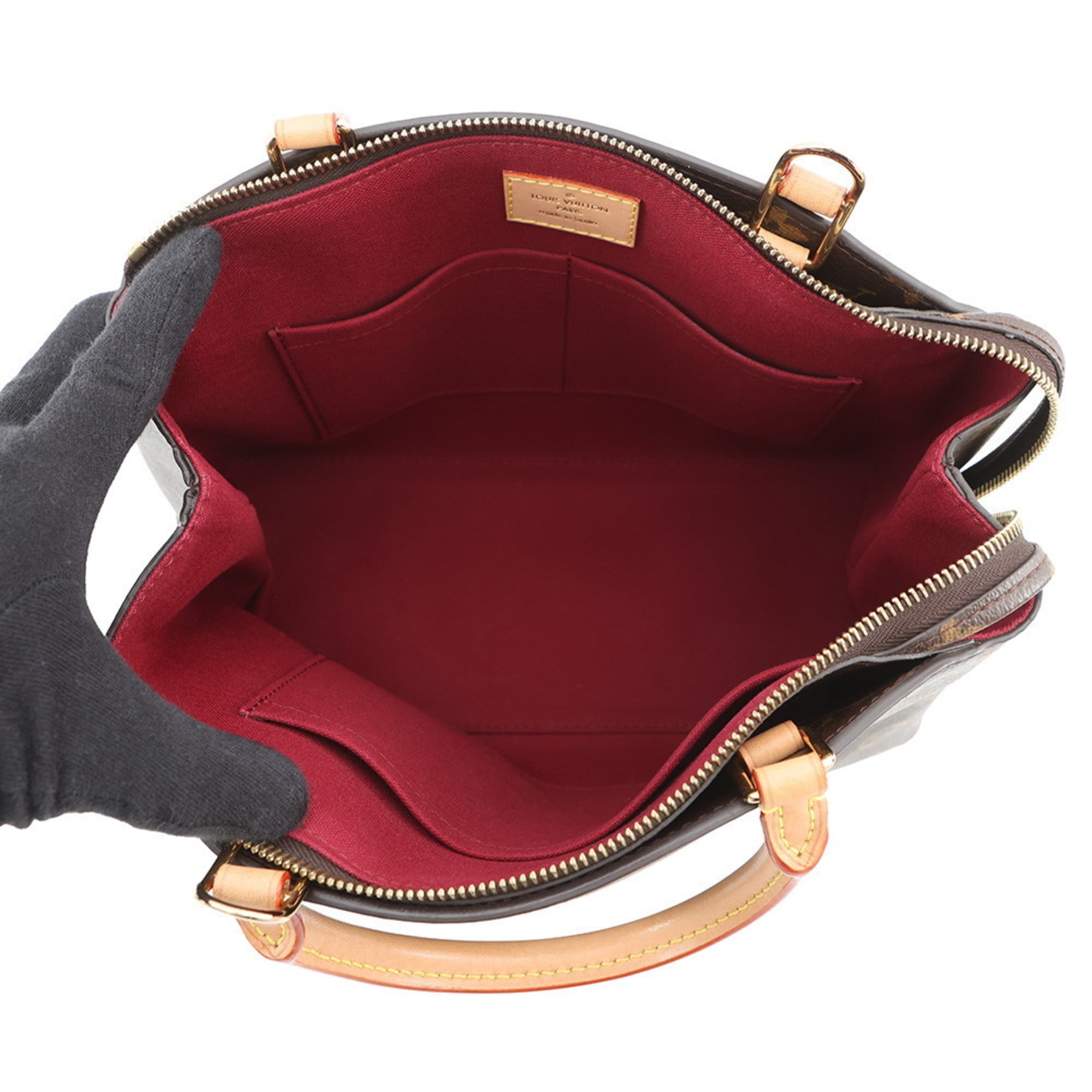 Louis Vuitton Bordeaux Monogram Handbag Shoulder Bag (Pre-Owned)