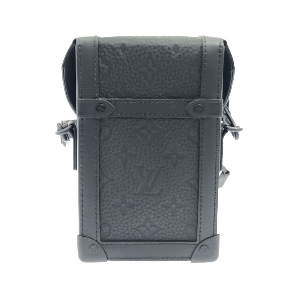 Louis Vuitton Black Leather Shoulder Bag (Pre-Owned)