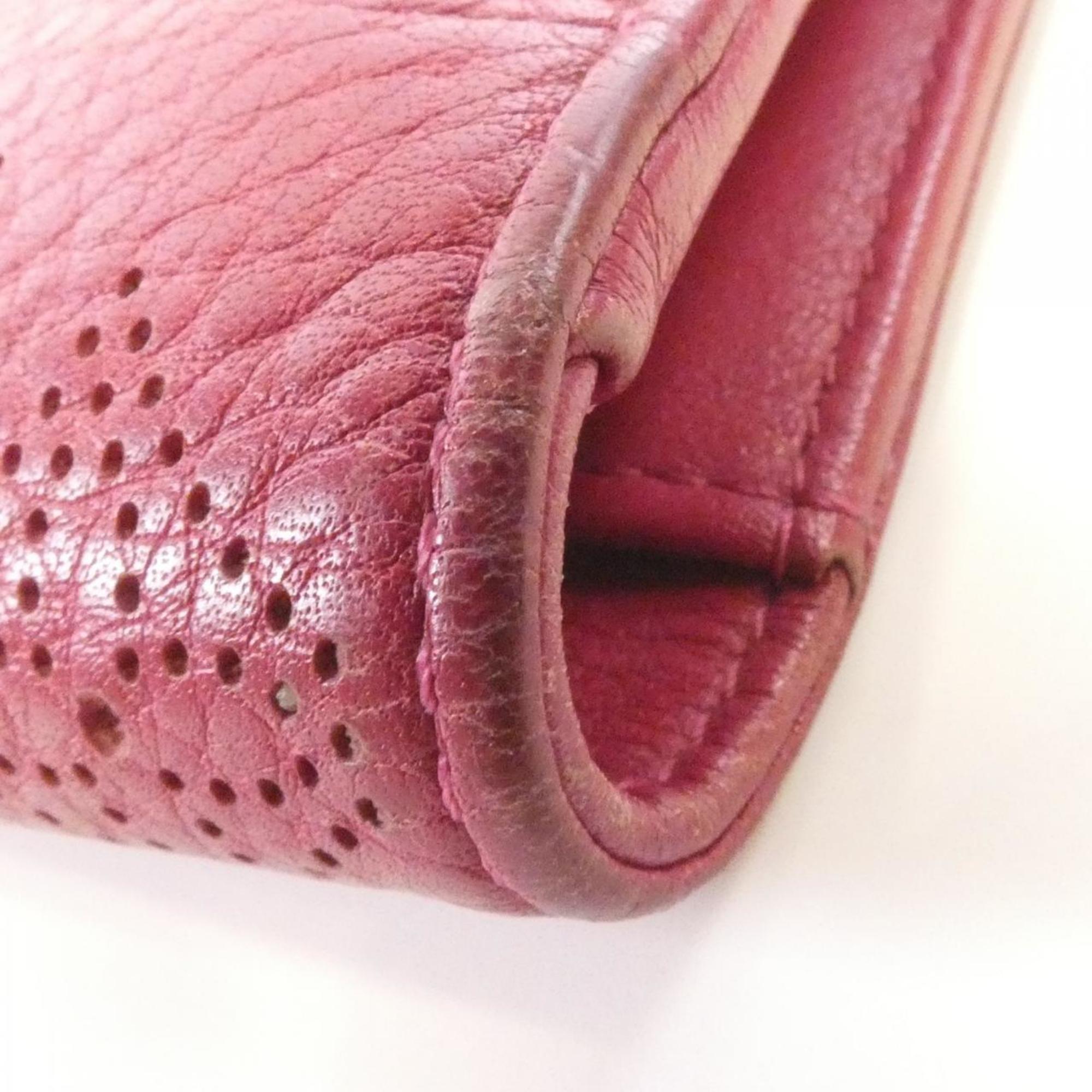 Louis Vuitton Leather Long Wallet (Bi-Fold) (Pre-Owned)