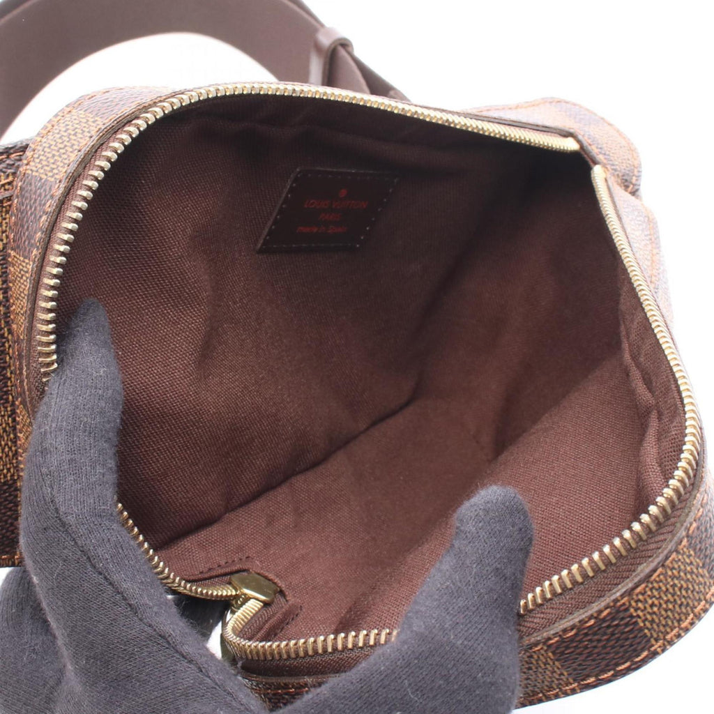Louis Vuitton Brown Damier Canvas Coated Canvas Fanny Pack Sling Bag (Pre-Owned)