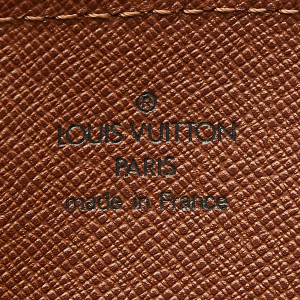 Louis Vuitton Monogram Brown Pvc Leather Handbag (Pre-Owned)