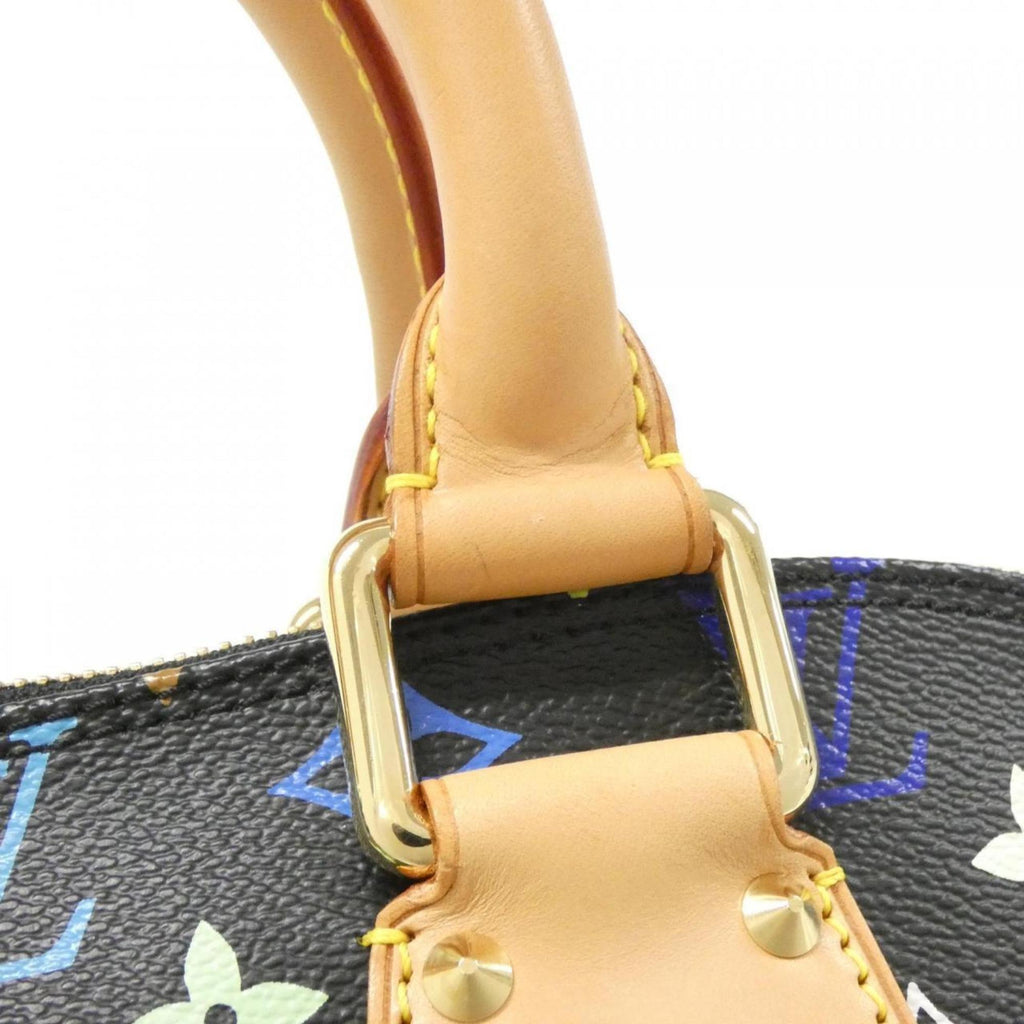 Louis Vuitton Black Multi-Color Coated Canvas Handbag (Pre-Owned)
