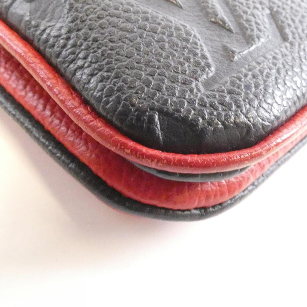 Louis Vuitton Monogram Empreinte Marine Rouge Leather Pochette Shoulder Bag (Pre-Owned)