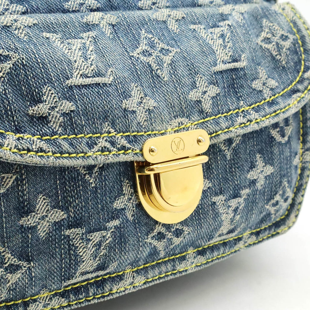 Louis Vuitton Blue Monogram Monogram Denim Fanny Pack Shoulder Bag (Pre-Owned)