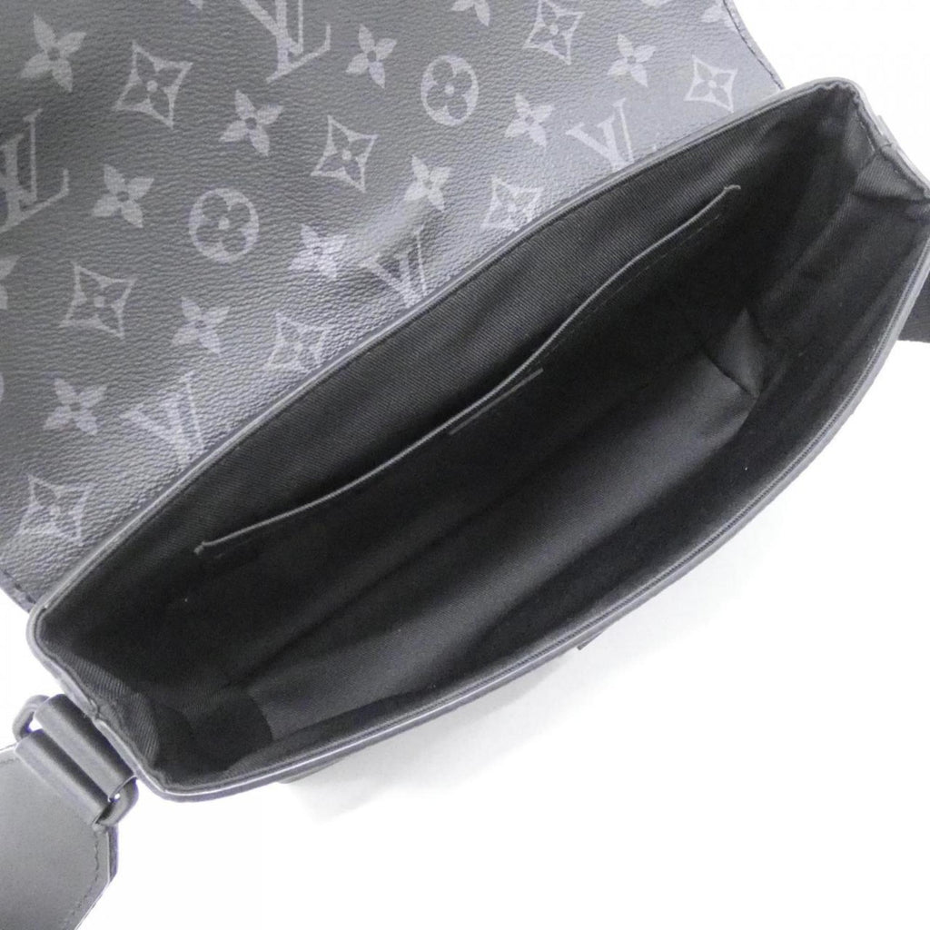 Louis Vuitton Black Coated Canvas Shoulder Bag (Pre-Owned)