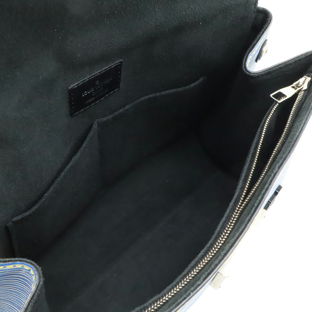 Louis Vuitton Blue Epi Leather Handbag Shoulder Bag (Pre-Owned)