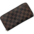 Louis Vuitton Brown Damier Canvas Ebene Damier Canvas Long Wallet (Bi-Fold) (Pre-Owned)