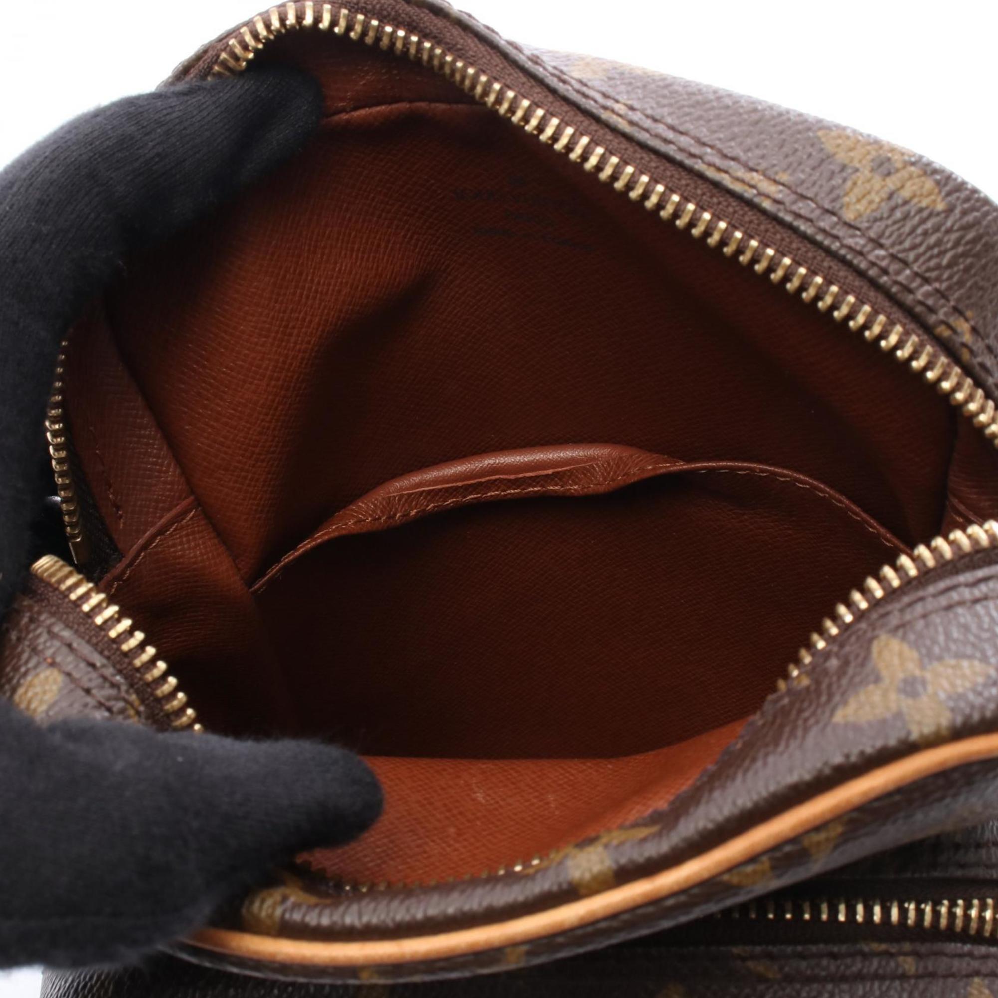 Louis Vuitton Brown Monogram Coated Canvas Shoulder Bag (Pre-Owned)