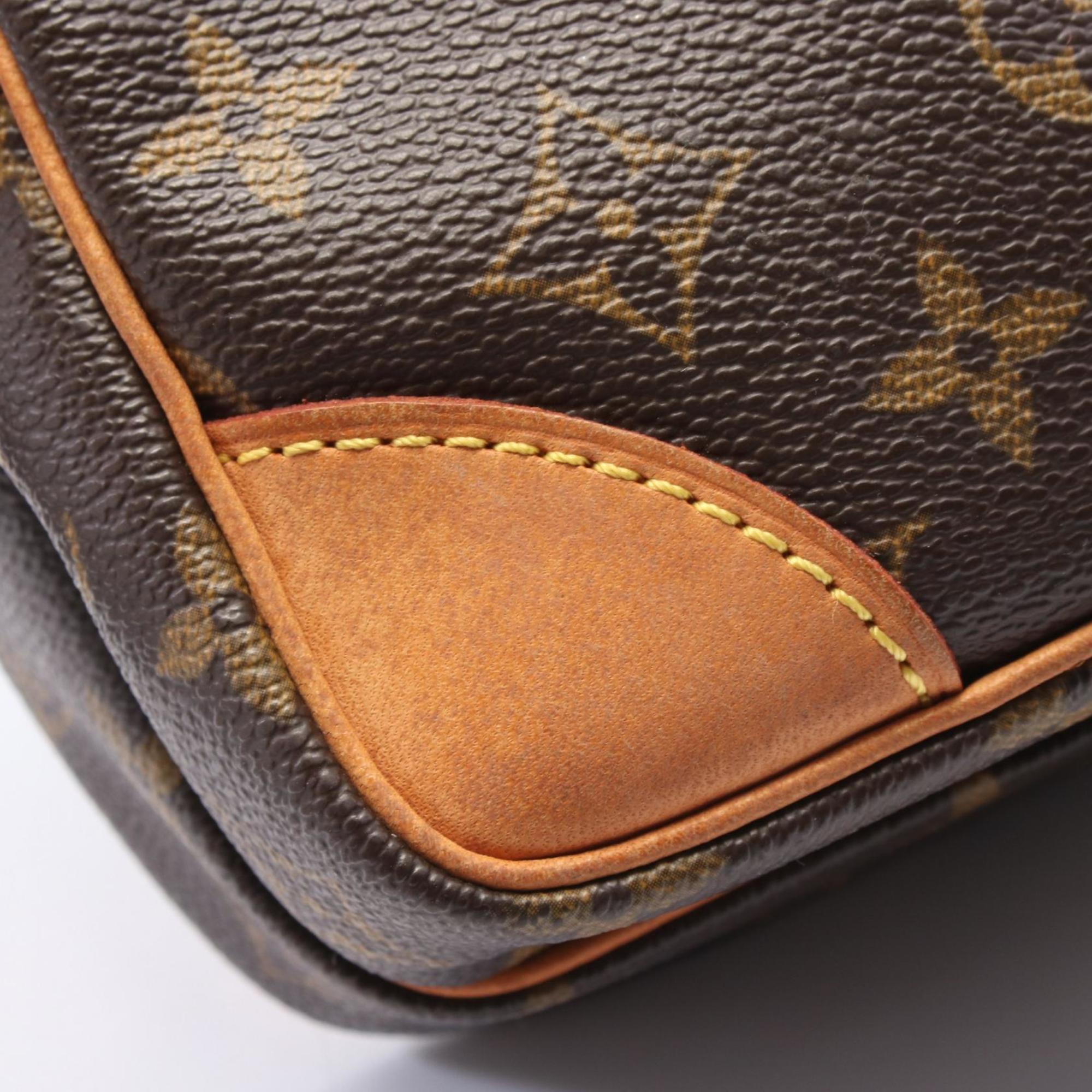 Louis Vuitton Brown Monogram Pvc Coated Canvas Leather Shoulder Bag (Pre-Owned)