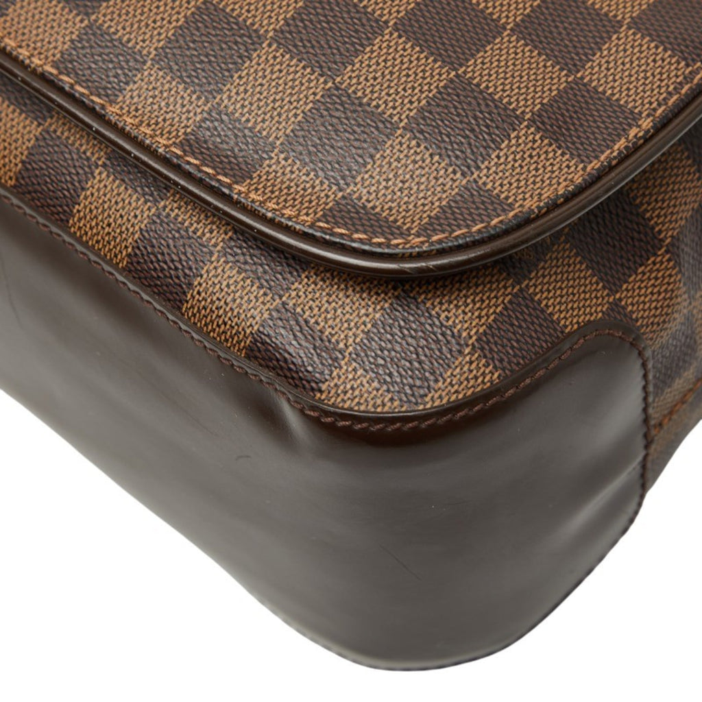 Louis Vuitton Brown Pvc Leather Shoulder Bag (Pre-Owned)