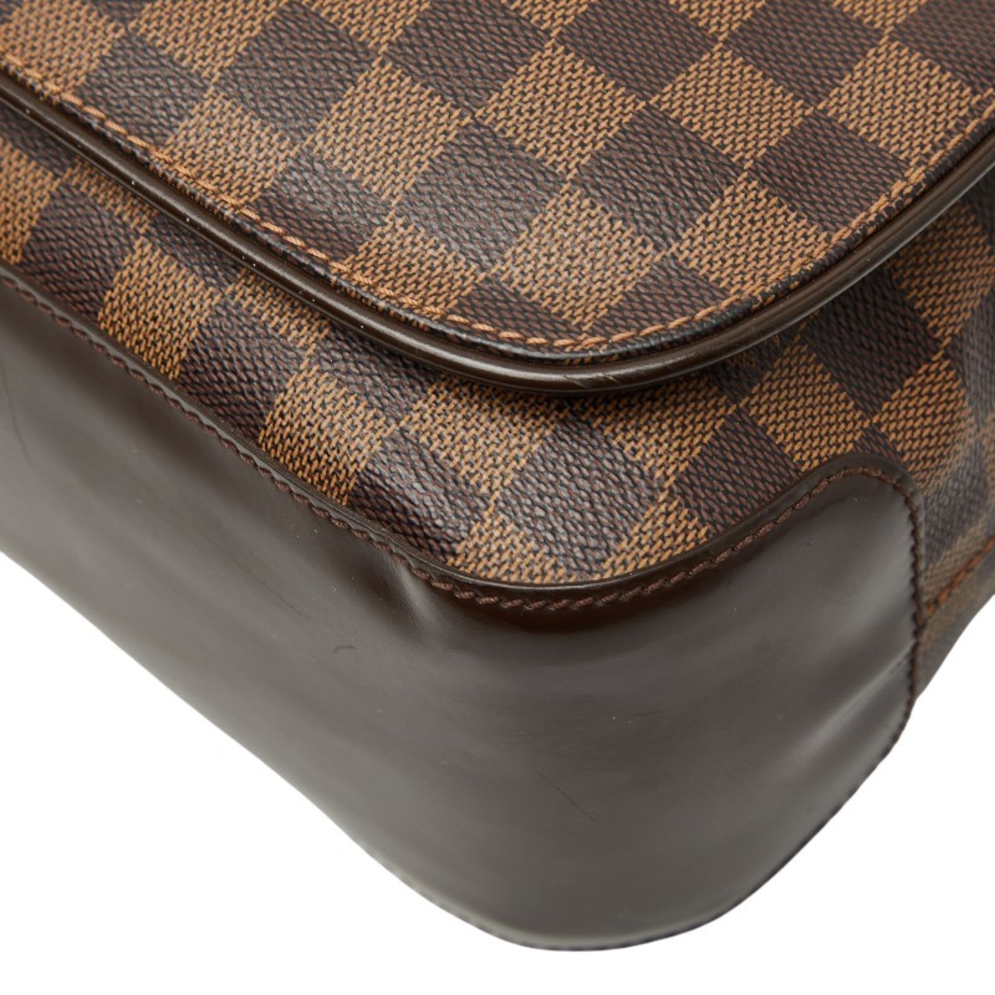 Louis Vuitton Brown Pvc Leather Shoulder Bag (Pre-Owned)