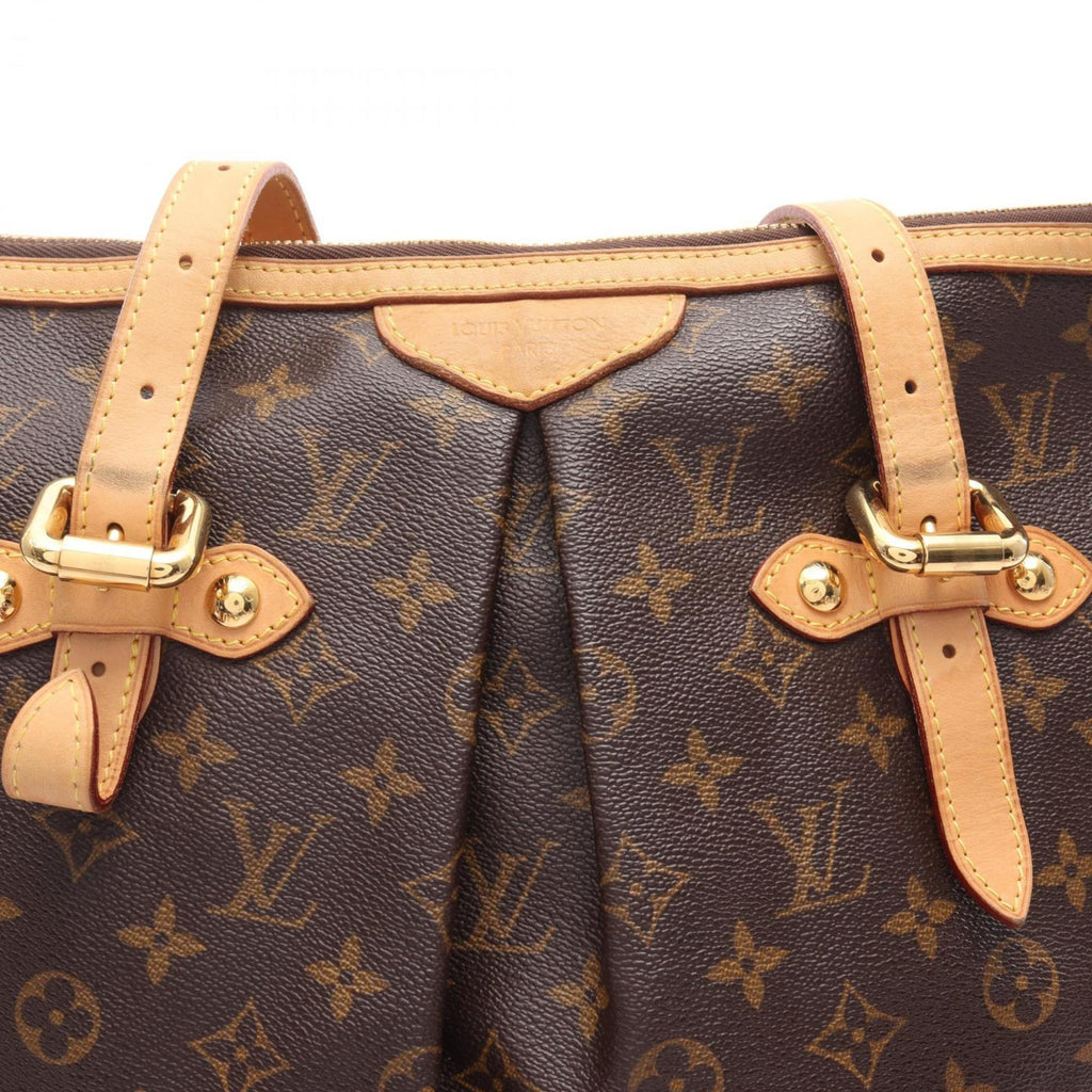 Louis Vuitton Brown Pvc Coated Canvas Leather Shoulder Bag (Pre-Owned)
