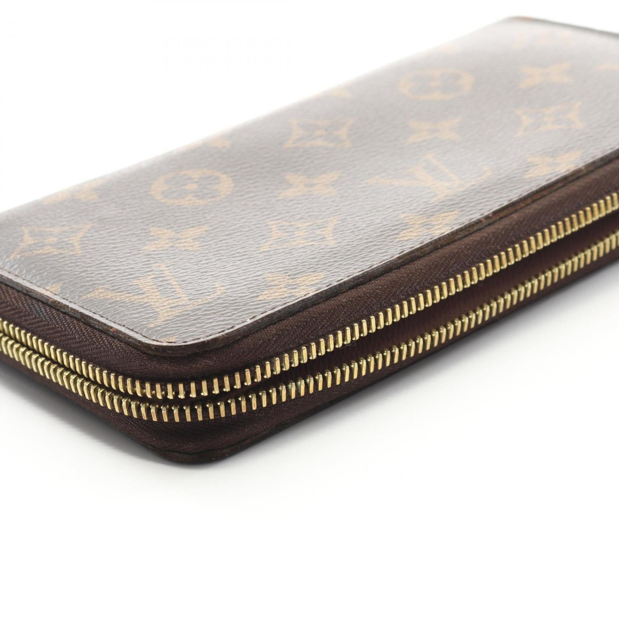 Louis Vuitton Brown Monogram Pink Rose Ballerine Monogram Long Wallet (Bi-Fold) (Pre-Owned)