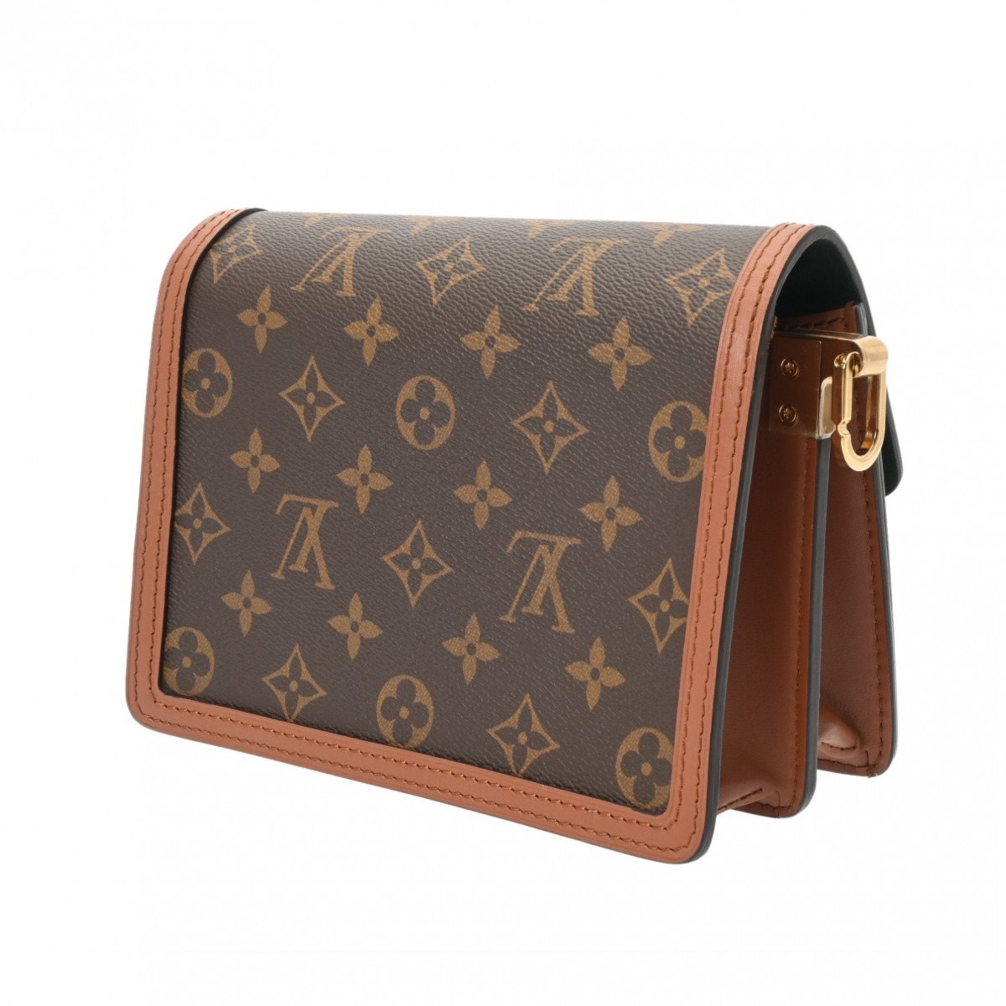 Louis Vuitton Brown Monogram Canvas Shoulder Bag (Pre-Owned)