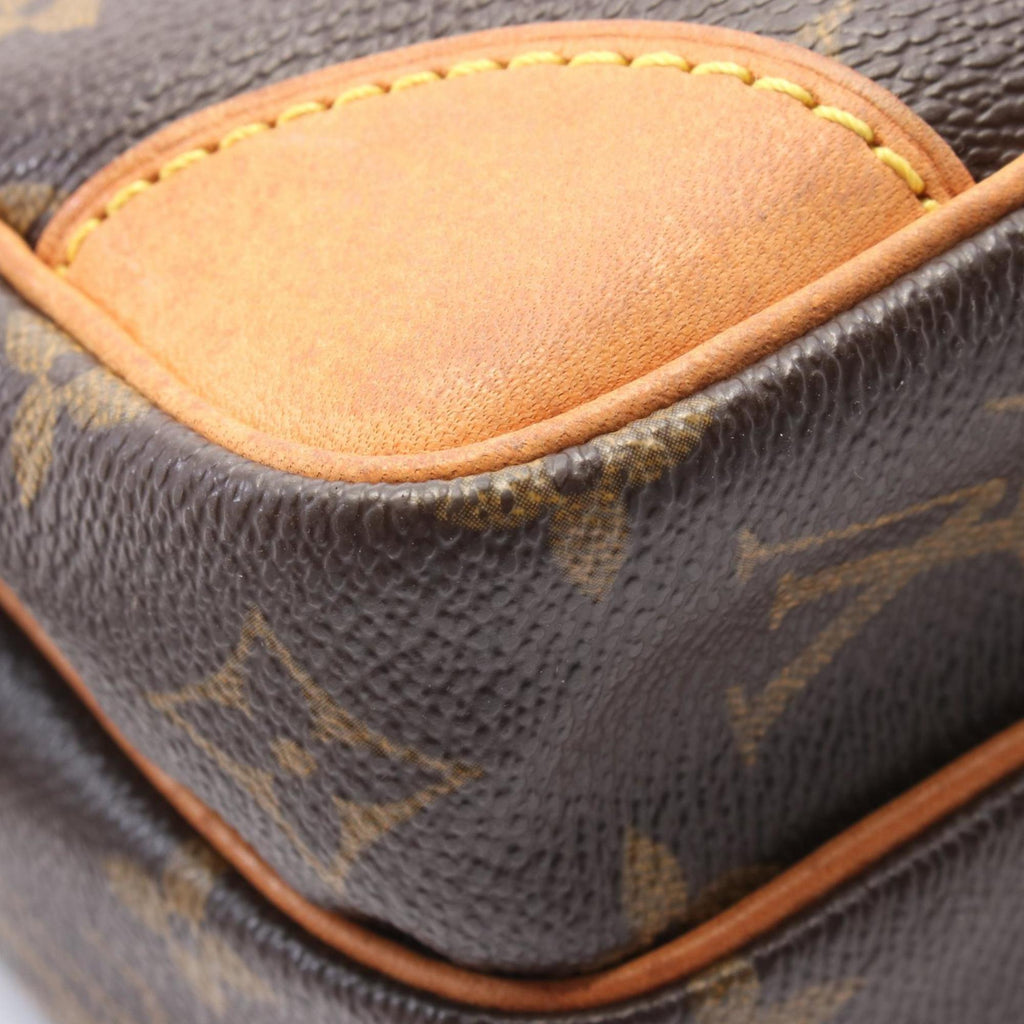 Louis Vuitton Brown Monogram Pvc Coated Canvas Leather Shoulder Bag (Pre-Owned)