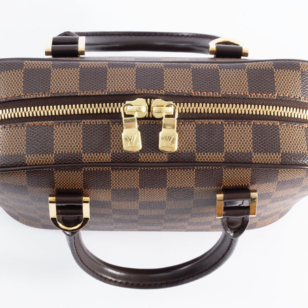 Louis Vuitton Damier Damier Canvas Ebene Handbag (Pre-Owned)