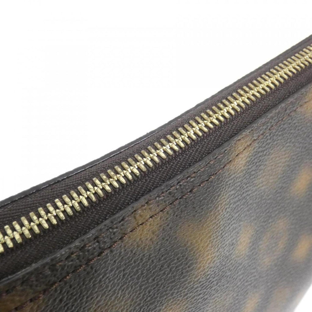 Louis Vuitton Brown Coated Canvas Shoulder Bag (Pre-Owned)