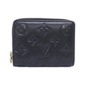 Louis Vuitton Black Leather Coin Purse/Coin Case (Pre-Owned)