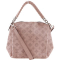 Louis Vuitton Magnolia Pink Mahina Leather Monogram Shoulder Bag (Pre-Owned)