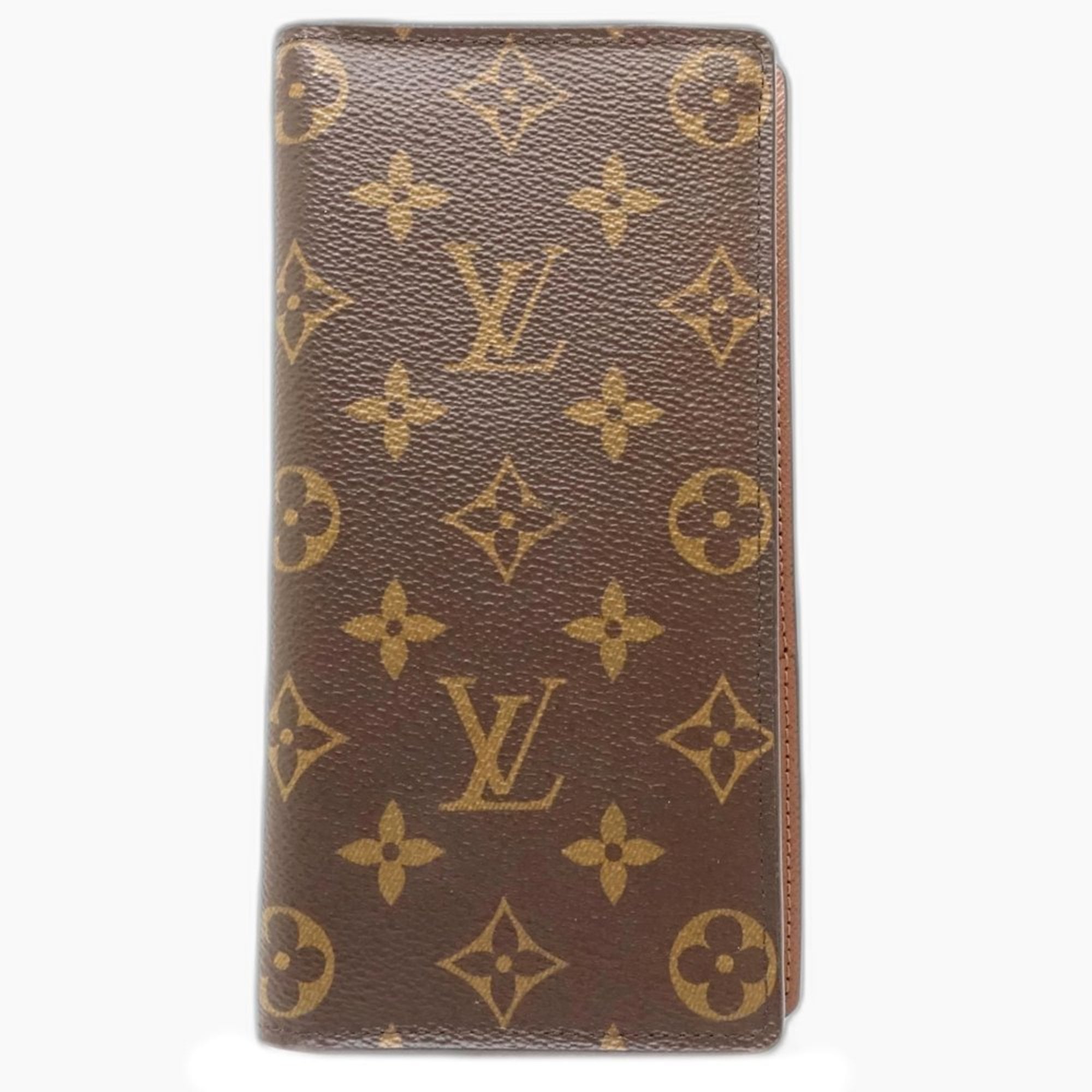 Louis Vuitton Brown Monogram Monogram Long Wallet (Bi-Fold) (Pre-Owned)