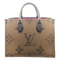Louis Vuitton Brown Monogram Monogram Reverse Monogram Reverse Monogram Handbag Shoulder Bag Tote Bag (Pre-Owned)