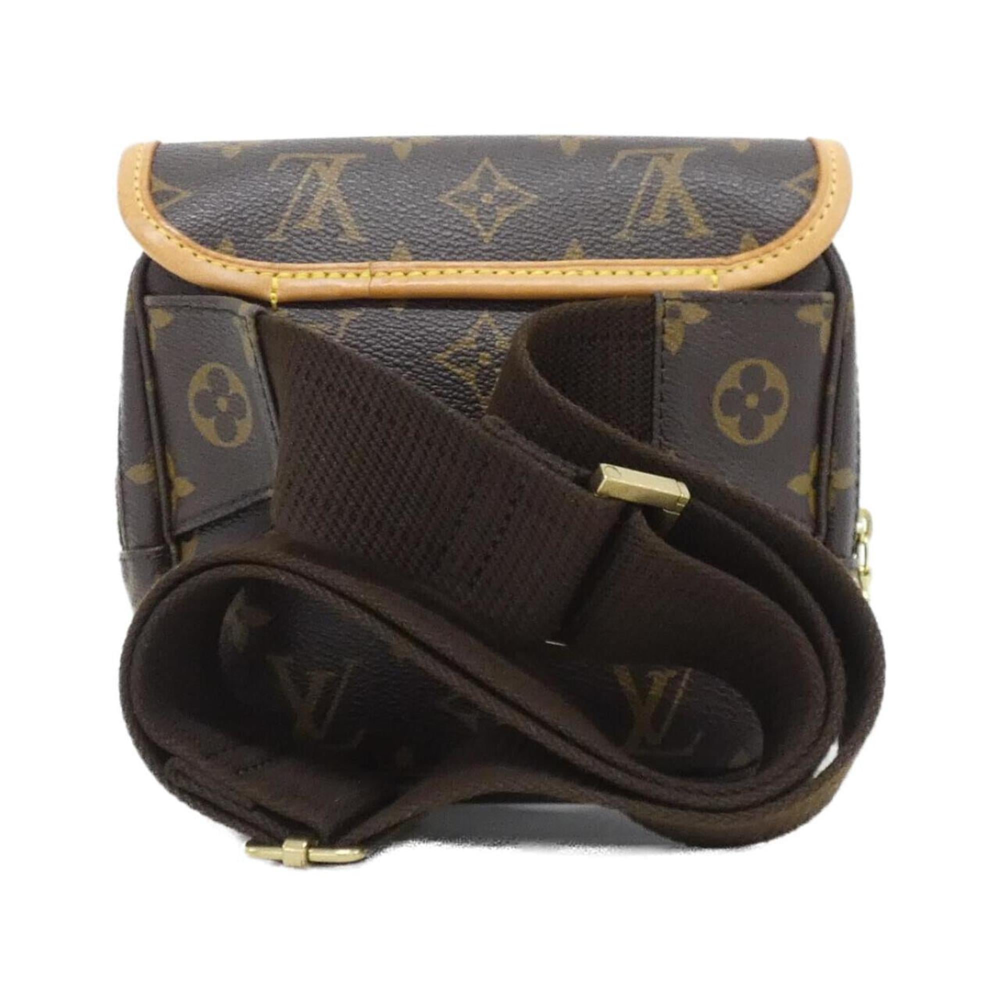 Louis Vuitton Marron Coated Canvas Shoulder Bag (Pre-Owned)