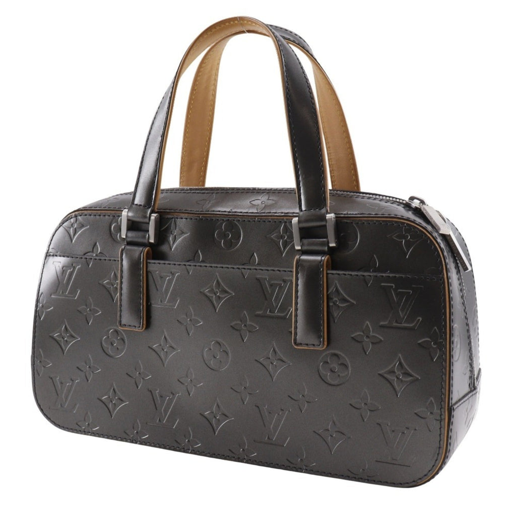 Louis Vuitton Monogram Mat Black Noir Monogram Mat Handbag (Pre-Owned)