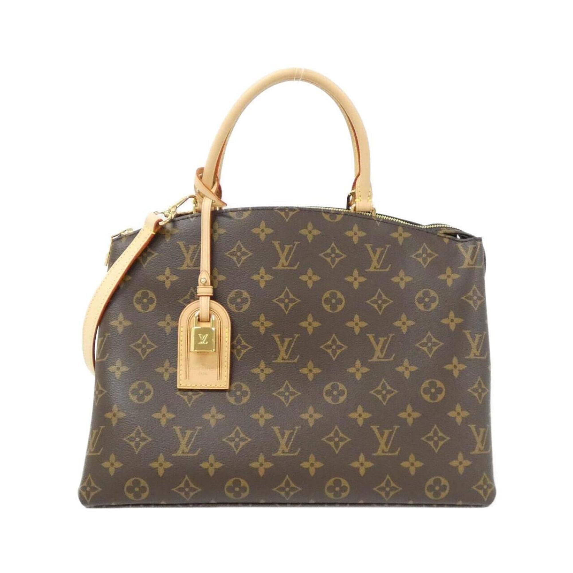 Louis Vuitton Marron Coated Canvas Handbag (Pre-Owned)