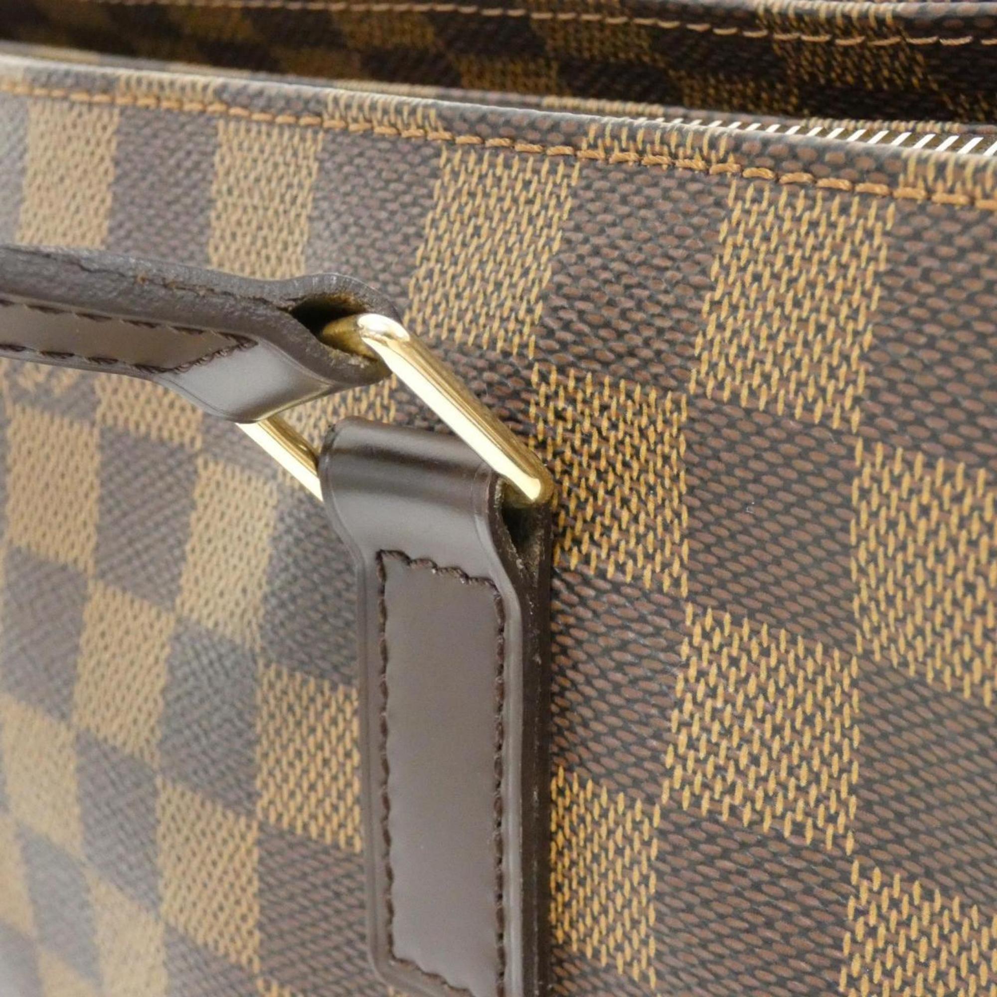 Louis Vuitton Ebene Coated Canvas Handbag (Pre-Owned)