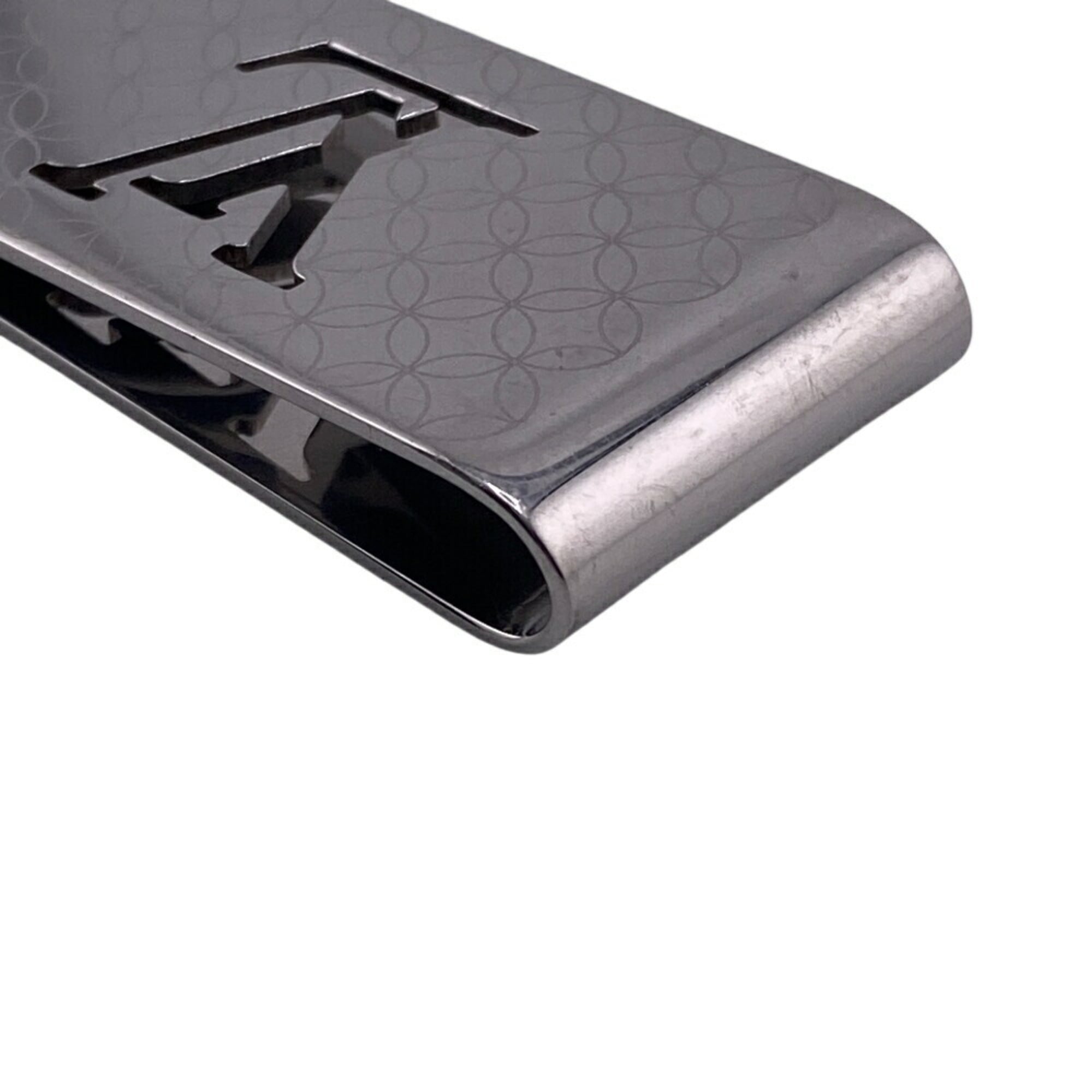 Louis Vuitton Silver Stainless Steel Money Clip (Pre-Owned)
