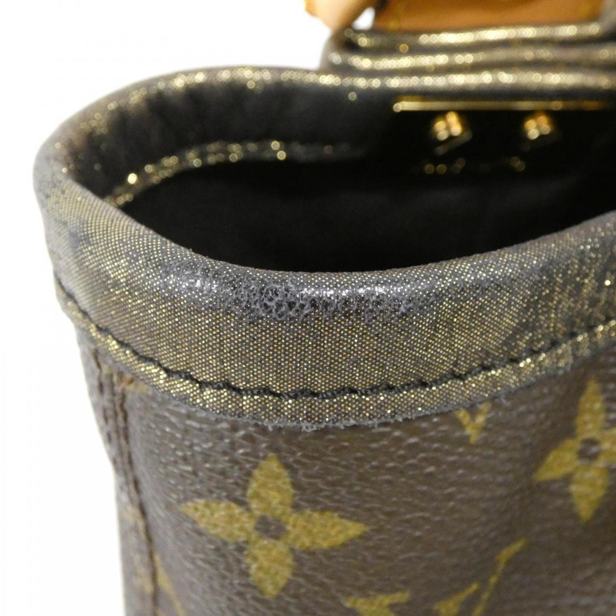 Louis Vuitton Marron Coated Canvas Handbag (Pre-Owned)
