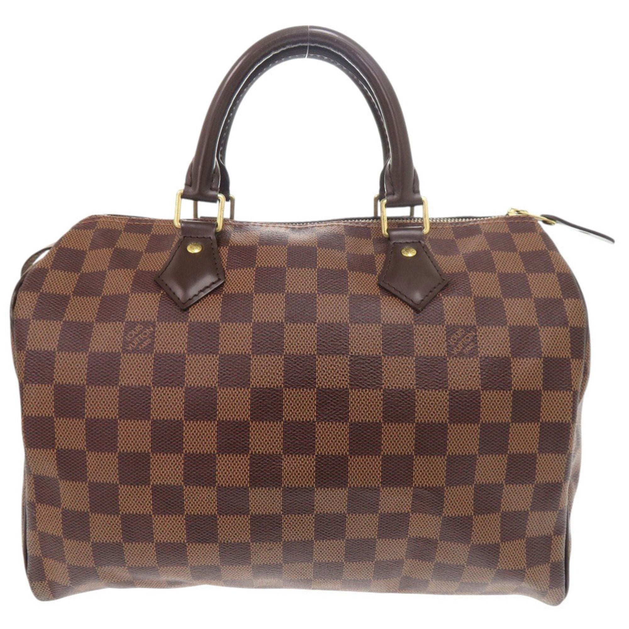 Louis Vuitton Brown Damier Canvas Handbag (Pre-Owned)