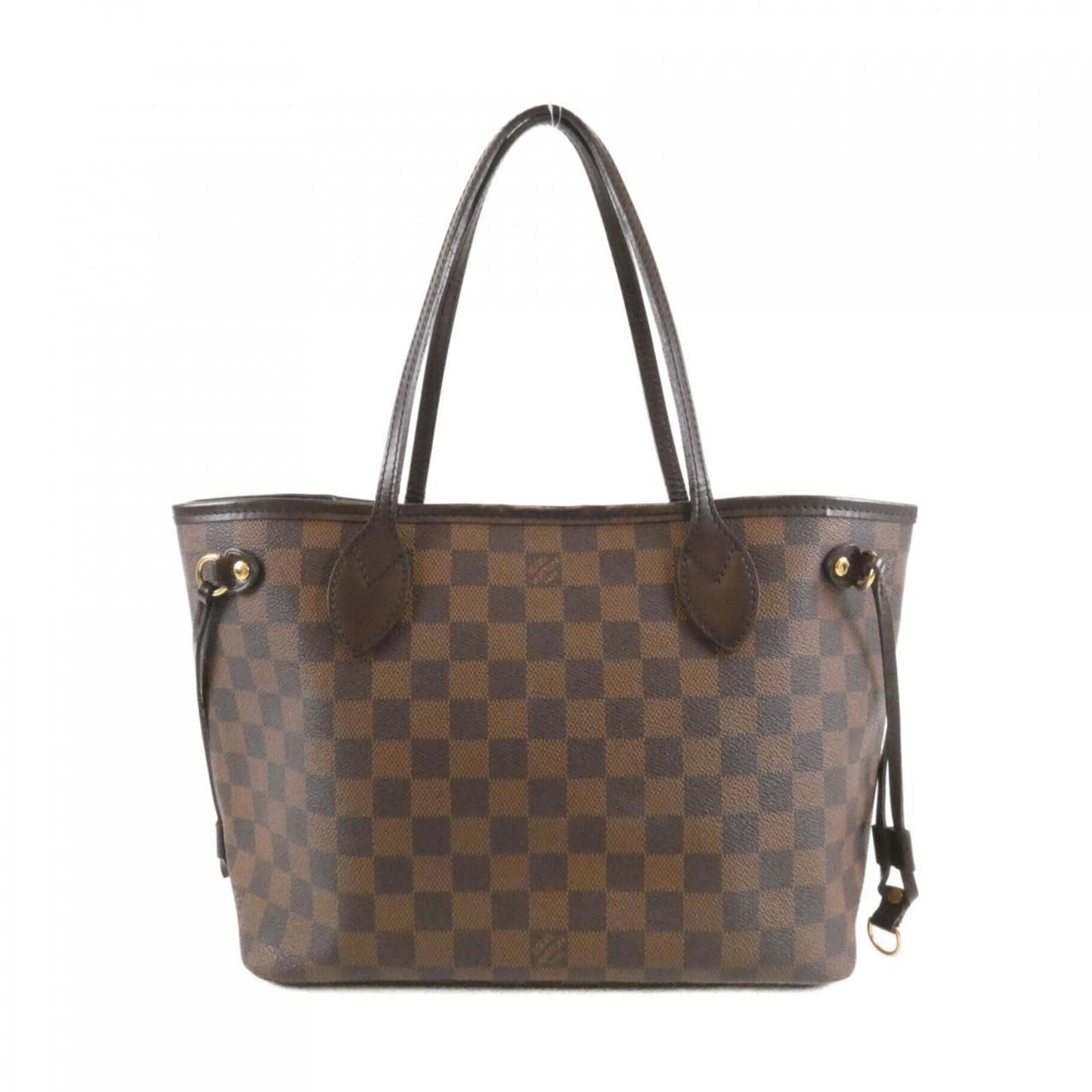 Louis Vuitton Brown Coated Canvas Handbag (Pre-Owned)