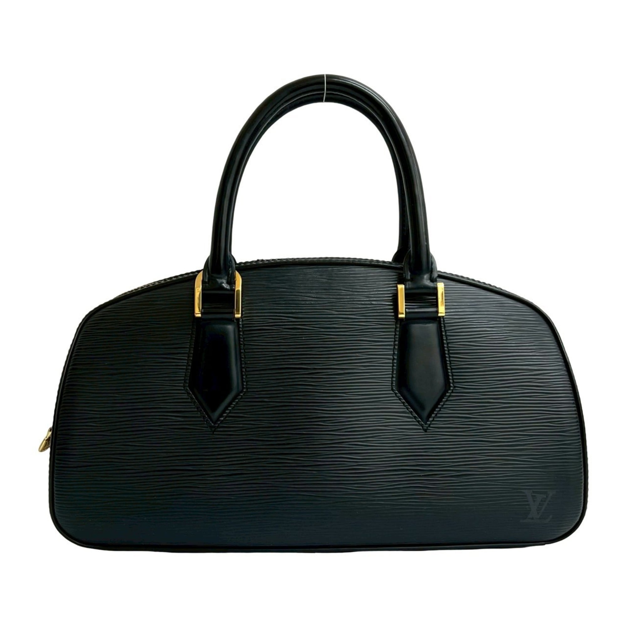 Louis Vuitton Black Epi Leather Boston Bag Handbag (Pre-Owned)