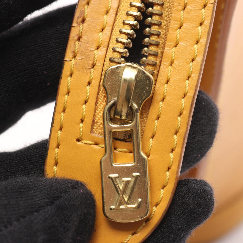 Louis Vuitton Yellow Epi Leather Handbag (Pre-Owned)