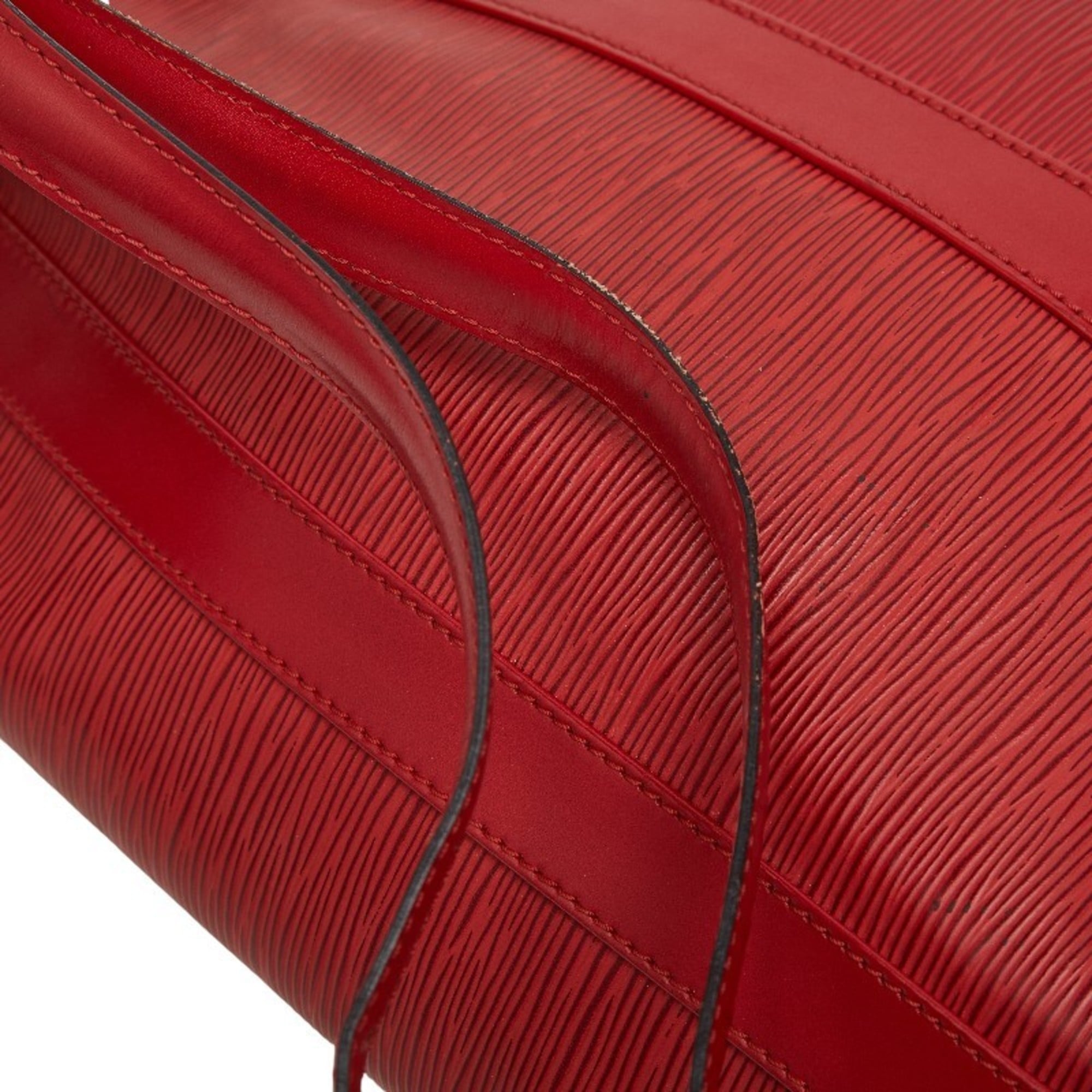 Louis Vuitton Castilian Red Epi Leather Shoulder Bag (Pre-Owned)
