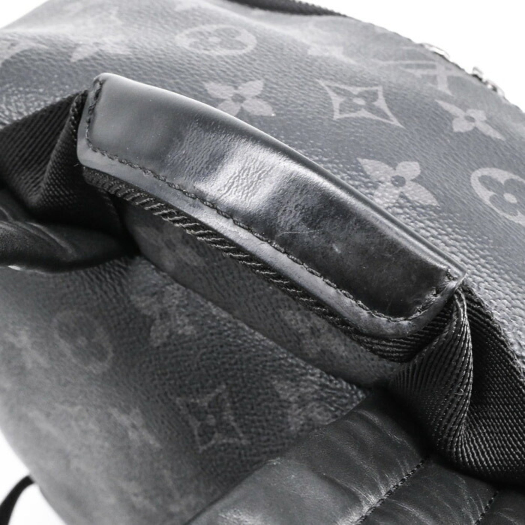 Louis Vuitton Black Monogram Eclipse Monogram Eclipse Backpack (Pre-Owned)