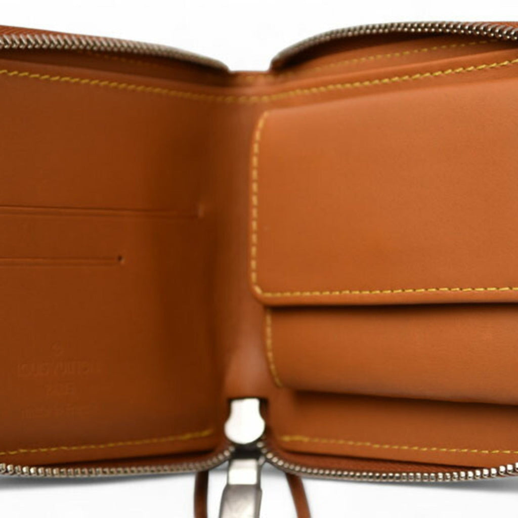 Louis Vuitton Nomad Brown Leather Wallet (Bi-Fold) (Pre-Owned)