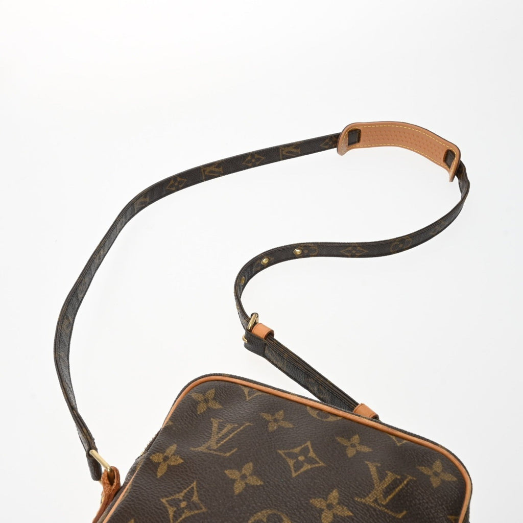 Louis Vuitton Brown Monogram Canvas Shoulder Bag (Pre-Owned)