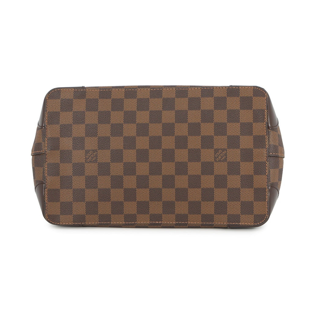 Louis Vuitton Damier Damier Canvas Ebene Red Color Handbag Shoulder Bag Tote Bag (Pre-Owned)