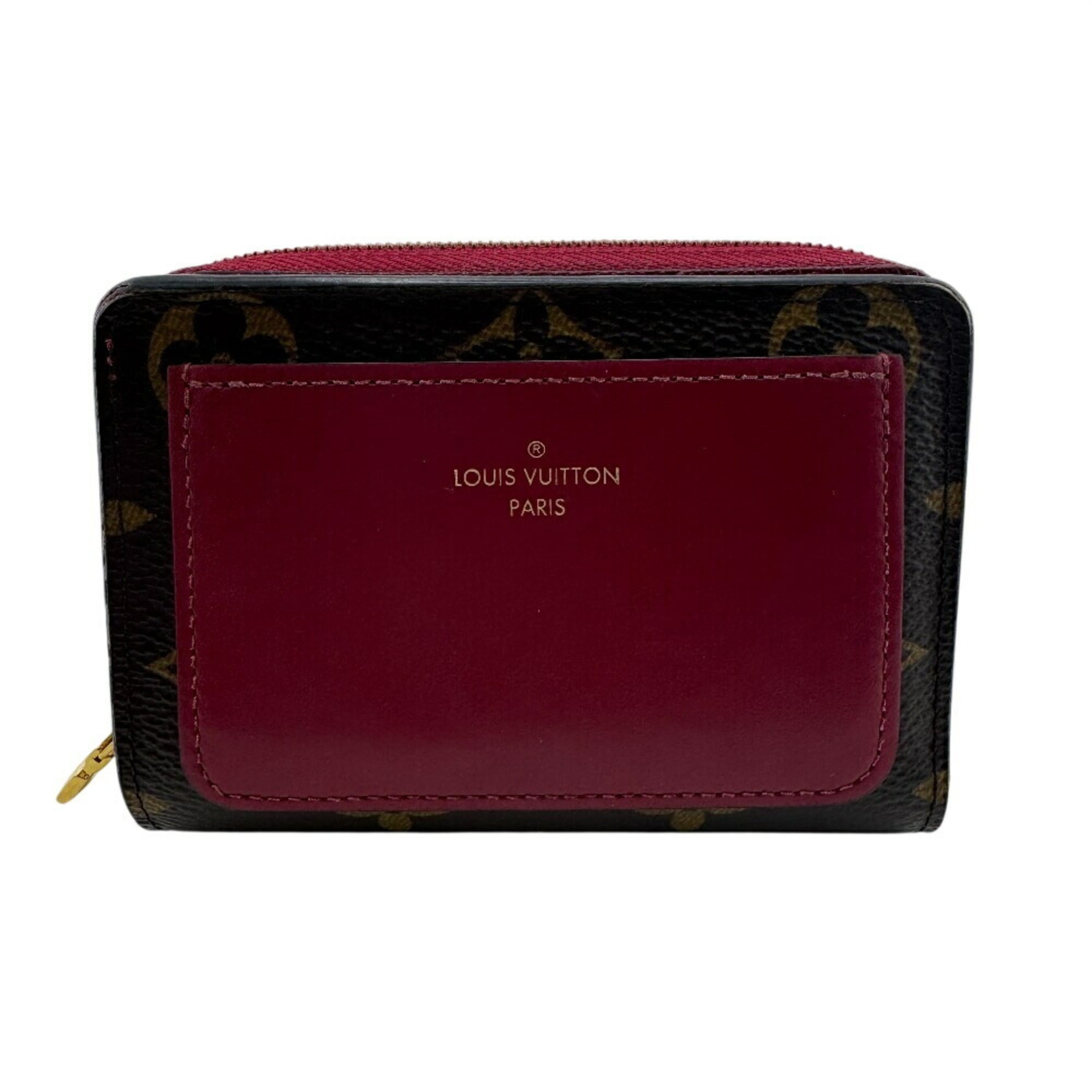 Louis Vuitton Pink Leather Wallet (Bi-Fold) (Pre-Owned)