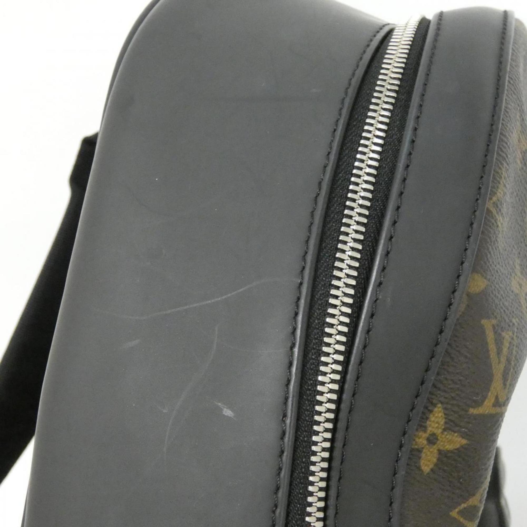 Louis Vuitton Marron Coated Canvas Backpack (Pre-Owned)