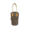 Louis Vuitton Monogram Marron Coated Canvas Handbag Shoulder Bag (Pre-Owned)